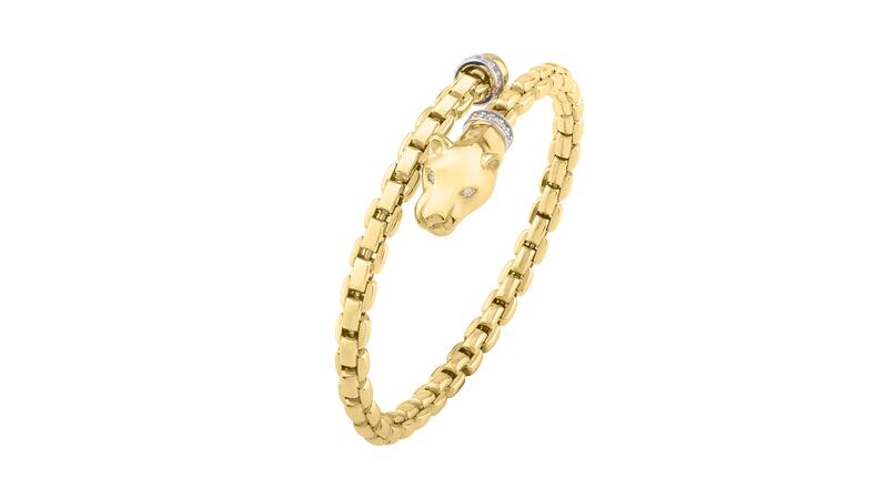 Venetian Panther Bypass Bangle